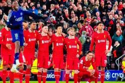 关于利物浦球员集体备战下一场比赛的信息