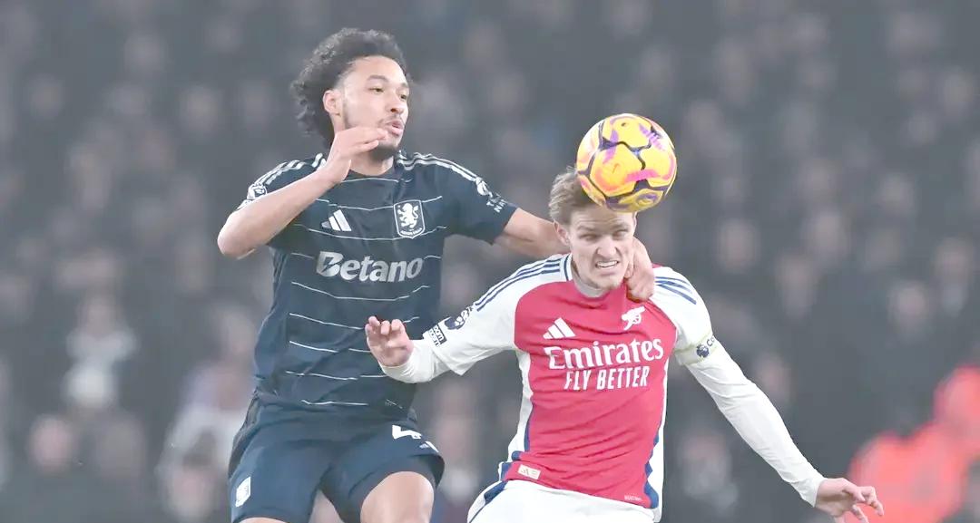 阿森纳客场不敌维拉，遭遇反击